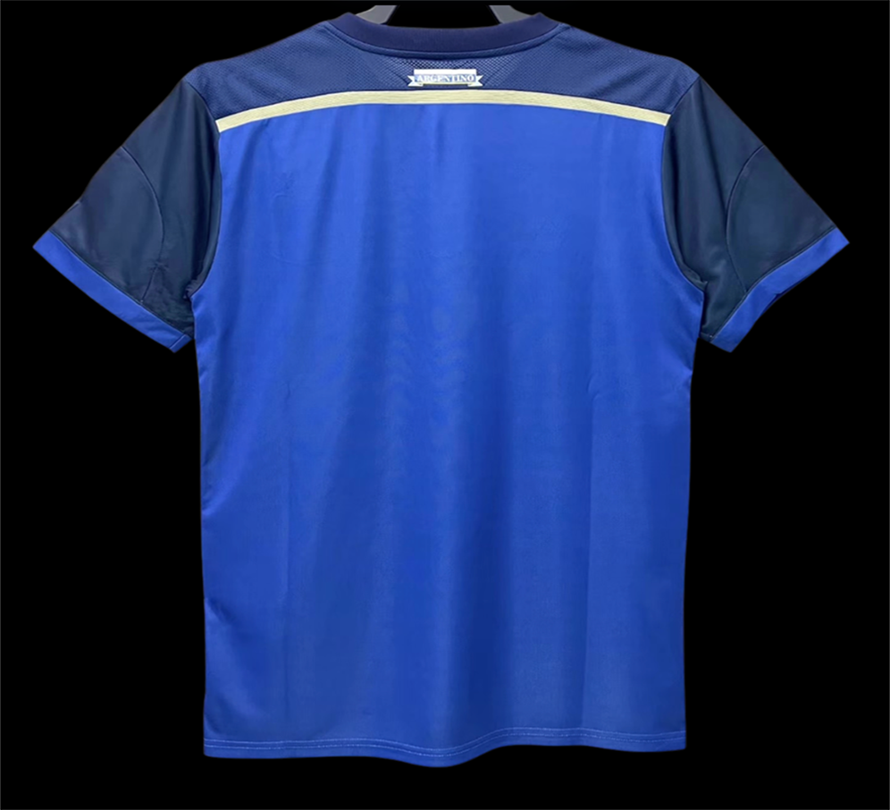 Argentina 2014 World Cup Final Away Retro Jersey