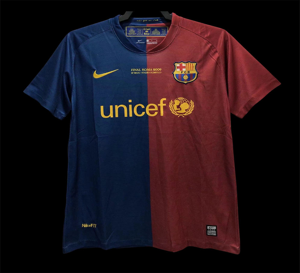 Barcelona Home 2008-09 Retro Jersey
