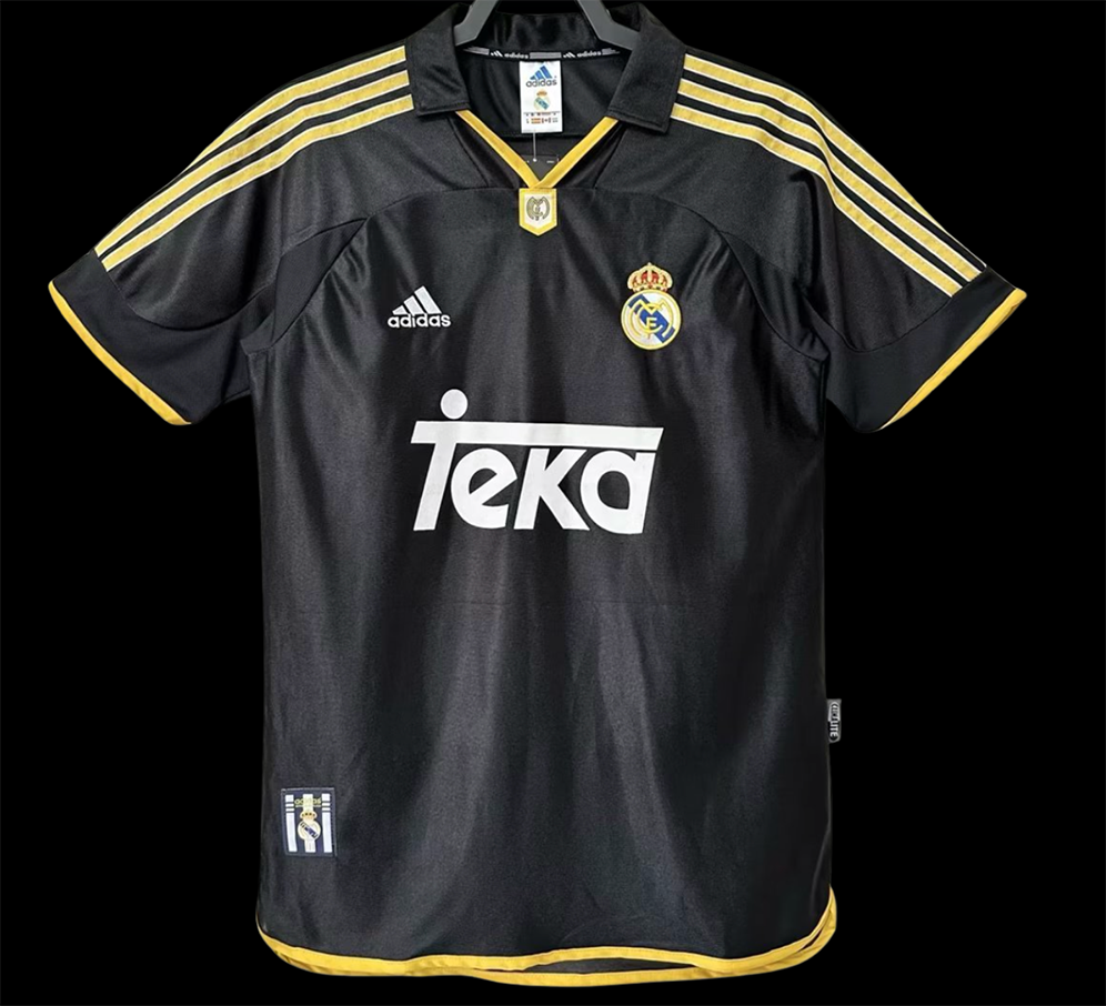 Real Madrid 1999–00 Away Retro Jersey